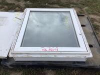 GLASS WINDOW 32" X 35"