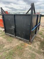 Portable Steel trash bin