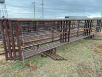 (5) 24 foot freestanding panels. BIDDING PER PANEL