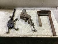 SPRING COMPRESSOR, DRILL TABLE HOLD DOWN CLAMP, BAR CLAMP