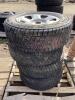 235/65R17 108S - (4) BLIZZAK BRIDGESTONE TIRE W/ 5-BOLT RIMS - 2