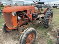 Antique case gas tractor