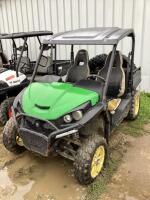 JOHN DEERE GATOR ATV W/ (3) EXTRA TIRES & DUMP BOX