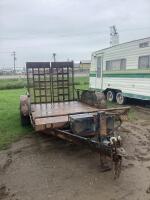 2019 CANTRA 14' BP UTILITY TRAILER