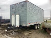 16' TANDEM AXLE STORAGE TRAILER