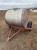 Aluminum tank on cart