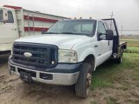2006 FORD F-350 XL-SUPER DUTY 4X 4 POWER STROKE FLAT DECK