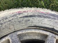 LT245/75R16 & P265/70R17 - (1) GOODYEAR TIRE W/ 6-BOLT RIMS & (4) MICHELIN LIGHT TRUCK TIRES W/ 6-BOLT RIMS