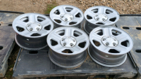 5 Jeep Rims 16" STEEL