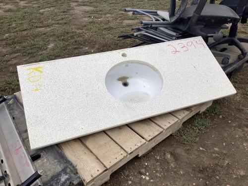 COMPOSITE SINK /COUNTER W/ FAUCET
