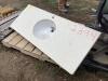 COMPOSITE SINK /COUNTER W/ FAUCET - 2
