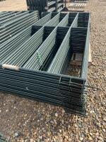 Bundle of 16 light duty 9.5' Livestock / bidding per panel