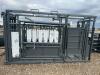 Tough built, cattle squeeze Chute /Parallel axle/10 feet long - 2