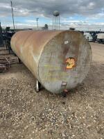 1000 gallon steel oil tank