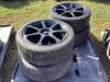 215/45P17 - (4) MICHELIN TIRES W/ 8-BOLT RIMS - 2