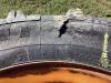 11R24.5 - (2) MICHELIN PIVOT TIRES W/ 9-BOLT RUSTED RIMS - 3