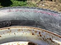 (6) MIXED TIRES W/ RIMS