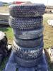 (6) MIXED TIRES W/ RIMS - 4