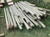 40-45PCS MIXED USED RAILS - 7', 10', 9'