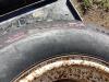255/60R15 & P225/75R15 - (2) IMPLEMENT RIMS & TIRES W/ 5-BOLT RUSTED RIMS - 2