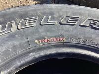 LT285/75R16/- (4) BRIDGESTONE DUELER APT LIGHT TRUCK TIRES