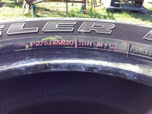 P275/55R20 - (4) DUELER BRIDGESTONE TIRES