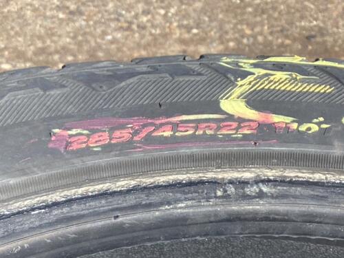 285/45R22 - (4) HANKOOK DYNAPRO AT2 TIRES
