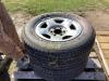 P255/65R17 - (2) CONTINENTAL TIRES W/ 6-BOLT RIMS - 2