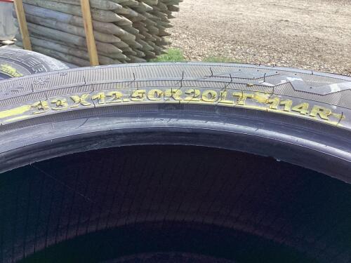 33X12.50R20LT 114R M+S - (4) PREDATOR NEW MUTANT WINTER LIGHT TRUCK TIRES