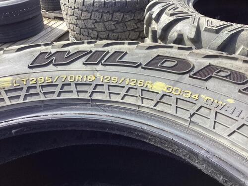 LT295/70R18 129/126R - (4) WILDPEAK FALKEN LIGHT TRUCK TIRES