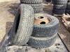 235/70R16 & ST235/80R16 - (2) GT-RADIAL TIRE W/ 8-BOLT RIMS & (1) GOODYEAR TRAILER TIRE - 4