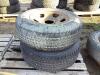 LT275/70R18 125/122 M+S - (2) CONTITRAC-TR CONTINENTAL TIRES W/ 8-BOLT RUSTED RIMS - 2