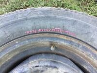 P225/75R15 102S M+S - (2) GOODYEAR WRANGLER TIRES W/ 5-BOLT RIMS