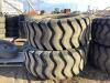 23.5-25 - (2) TRIANGLE INDUSTRIAL TIRES - 4