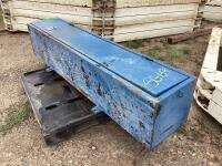 METAL CHEST 78" X 16"