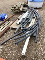 PALLET OF MIXED PVC PIPES