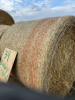 34 round bales of barley straw " BIDDING PER BALE " - 3