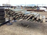 (71) WOODEN FENCE POSTS
