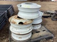 (5) 10-BOLT RIMS 8"