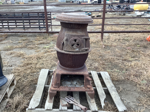 Army Radiant Pot Belly Stove