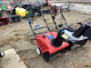 Toro gas snowblower with electric start