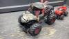 BOX W/NEW BRIGHT (2) RC TRUCKS + (2) CONTROLLERS - 2
