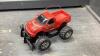 BOX W/NEW BRIGHT (2) RC TRUCKS + (2) CONTROLLERS - 4
