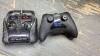 BOX W/NEW BRIGHT (2) RC TRUCKS + (2) CONTROLLERS - 6