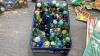 BOX W/ MARBLES, EASTER PAILS, MAGNETIC ANIMAL CARDBOARD CUT OUTS - 2