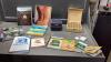 YOGA BOOKS, DOTERRA INFO BOOKS + EMPTY ESSENTIAL OIL CASES