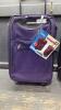 (2)JETLINER COLLAPSIBLE CARRY ON SUITCASES - 2