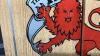 RED LION DART BOARD CASE WITH DART BOARD - 4