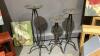 BOX W/(2)SETS OF FLOATING SHELVES, VIBRANT FLORAL PICTURES, METAL CANDLE HOLDERS - 5