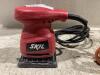 SHOP FLAT OF CORDED TOOLS W/ SKIL PALM SANDER & B-D DRILL - 2
